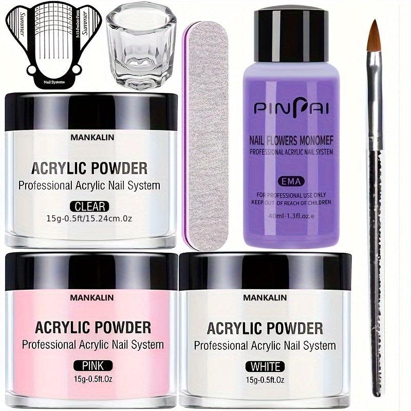 Acrylic Nail Kit for Extensions and DIY Manicures