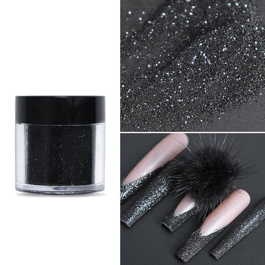7 Colors Nail Glitter Powder Shining Sugar Effect Glitter Dust Sand Powder