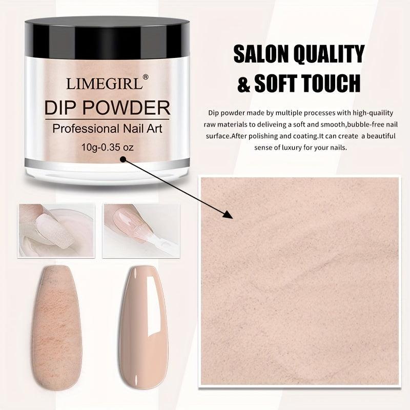 Dip Powder Starter Kit 8 Colors Pink Purple Acrylic Dipping