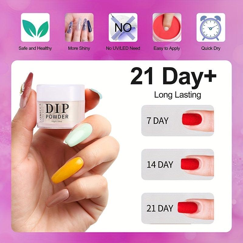 French Nail Dip Powder Kit Starter Set Liquid Manicure DIY