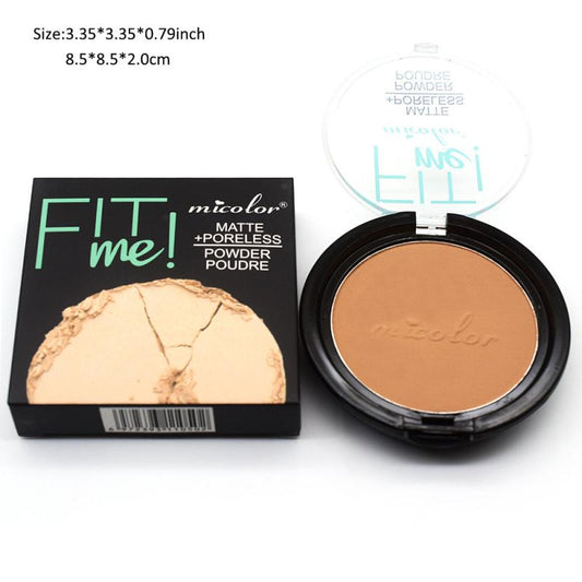 Monochrome Matte Dark Skin Pressed Powder Set