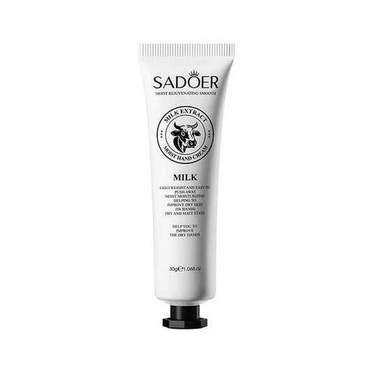 Hydrating Goat Milk Hand Cream for Skin Rejuvenation