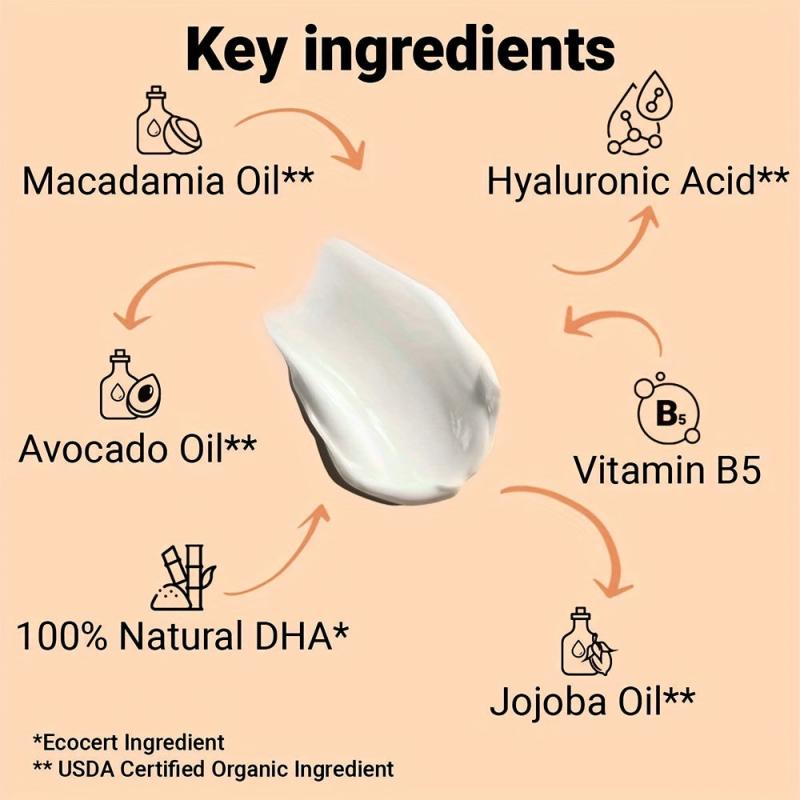 Self Tanning Lotion for Natural Looking Tan Fake Tan Sunless Tanning Lotion