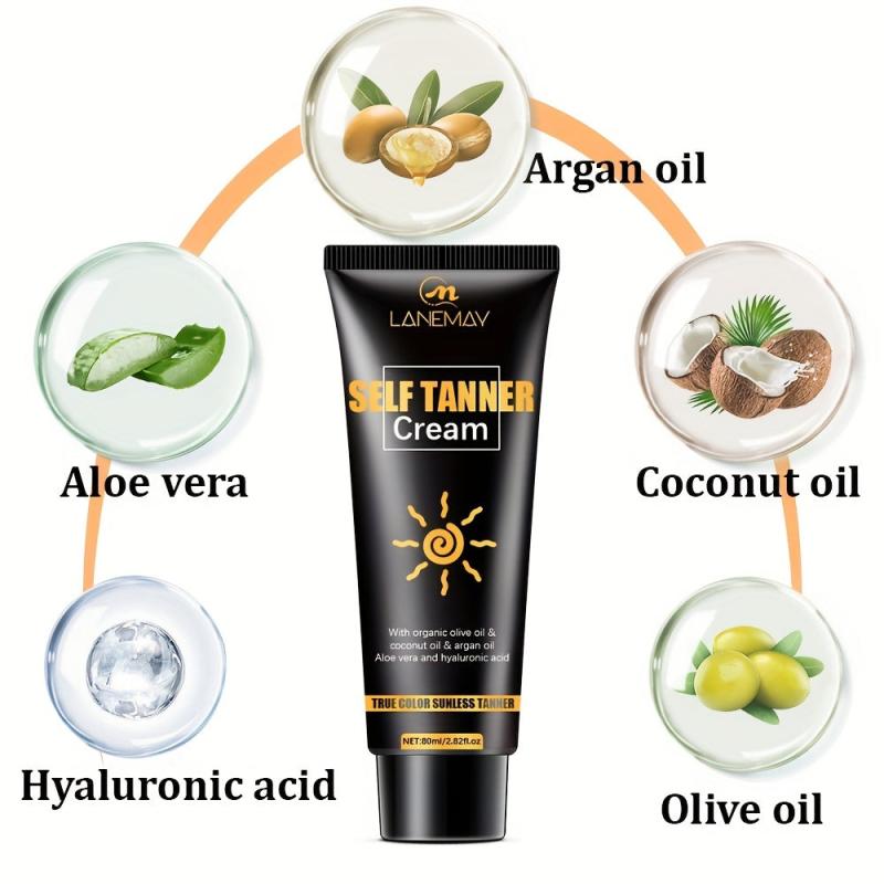 Self Tanning Lotion for Natural Looking Tan Fake Tan Sunless Tanning Lotion