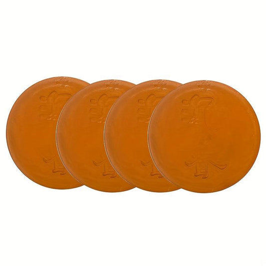 4 Packs Natural Sandalwood Soap for Skin Cleansing