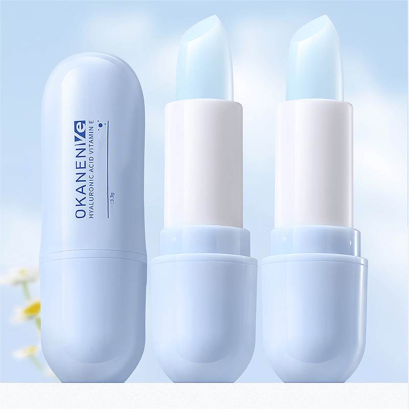 3pcs Hyaluronic Acid Lip Balm with Vitamin E - Moisturizing and Hydrating
