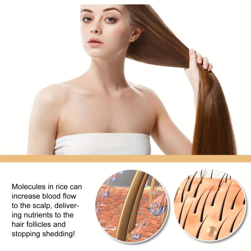 Rice Hair Strengthening Shampoo Soap - Nourishing Scalp Cleanser