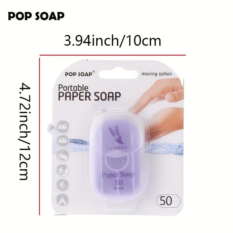 Disposable Soap Paper Travel Hand Bath Clean Scented Slice Sheets