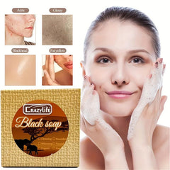 African Soap Body Cleansing Bath Soap Shampoo Bar