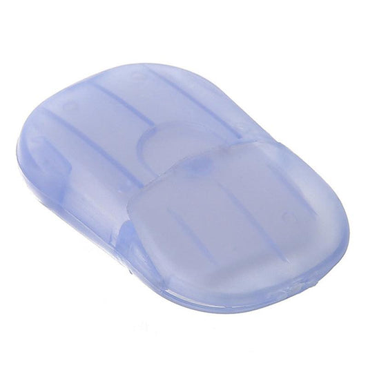 Travel Soap Slices Box Portable Soap Paper 20 Piece Set