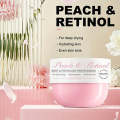Peach Body Lotion with Retinol & Coconut Cream