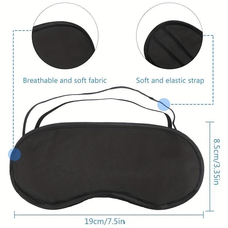 10pack Blindfold Eye Mask Shade Cover For Sleeping With Nose Pad
