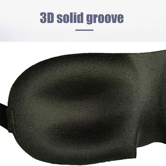 Adjustable 3D Contoured Sleep Mask for Men and Women