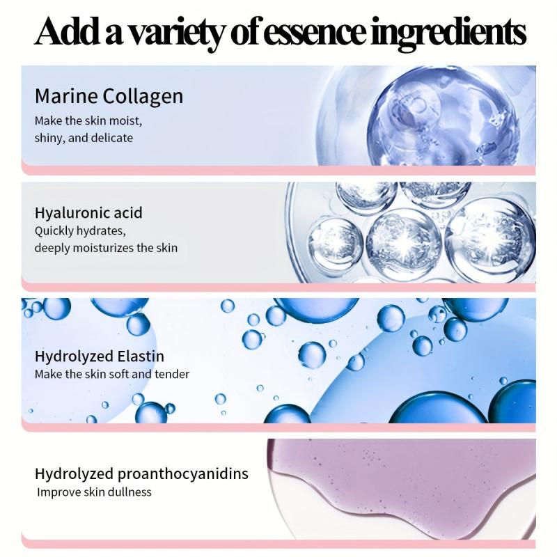 Hydrating Marine Collagen Lip Masks for Dry Lips