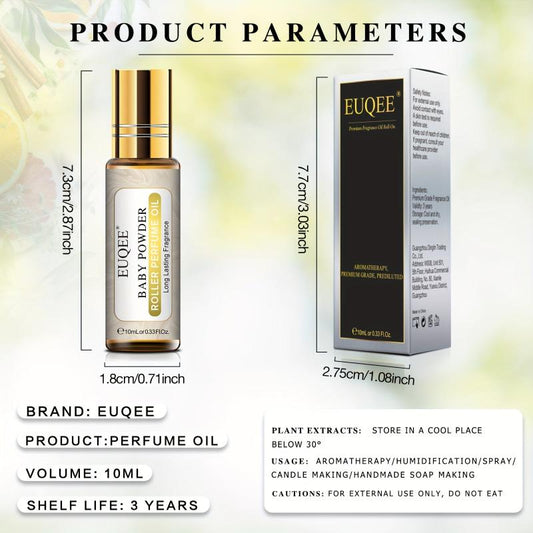 10ml Baby Powder Fragrance Essential Perfume for Diffusers Humidifier