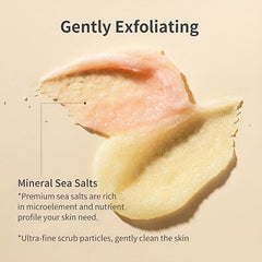 Nicotinamide Sea Salt Body Scrub - Gentle Exfoliating Rejuvenate Skin