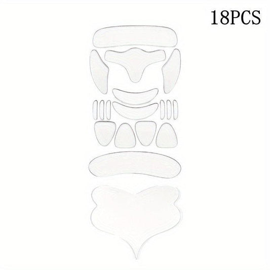 18 Pcs Wrinkle Patches Chest Wrinkle Pads Facial Wrinkle Remover Strips