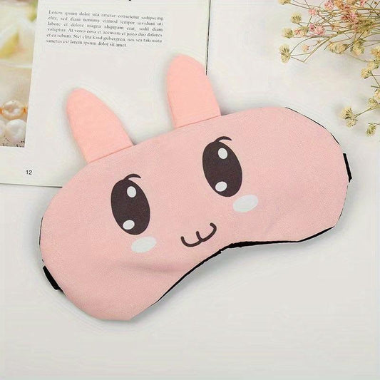 Cartoon Eye Mask Sleep Ice Compress Fun Sleep Eye Protection