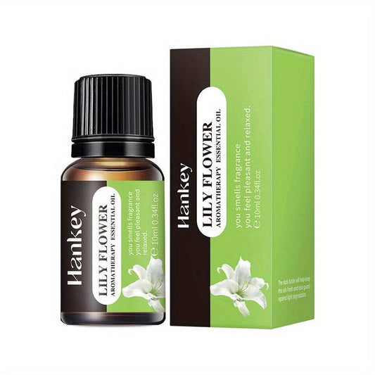 Organic 8-Piece Aromatherapy Essential Kit: Rose Ocean Lily
