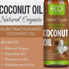 Fractionated Coconut Relaxing Massage Body Hair Moisturizer