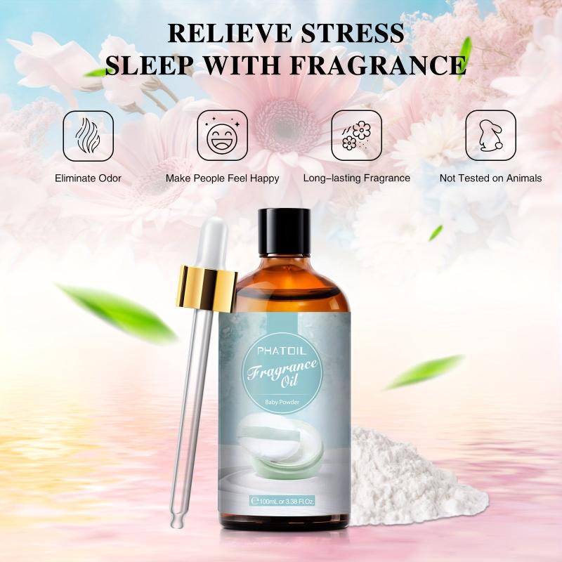 100ml Body Powder Fragrance Essential Perfume for Diffusers
