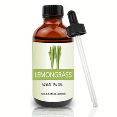 Lemongrass Essential Body Massage Oil 3.33oz
