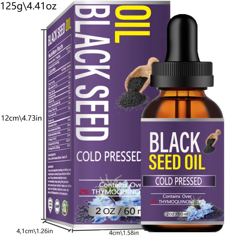 60ml 100% Pure Natural Seed Body Massage Oil Unisex No Fragrance