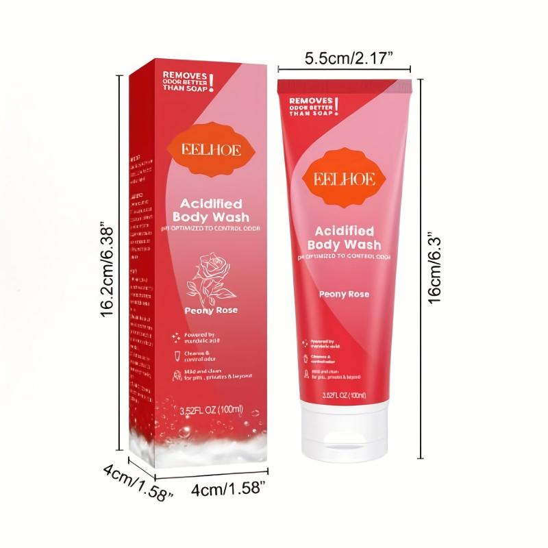 Rose Shower Gel Body Odor Cleanser Moisturizing Skin Hydrating
