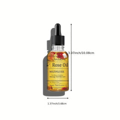Moisturizing Rose Essential Oils Unisex Face with Plant Herbal Specimens