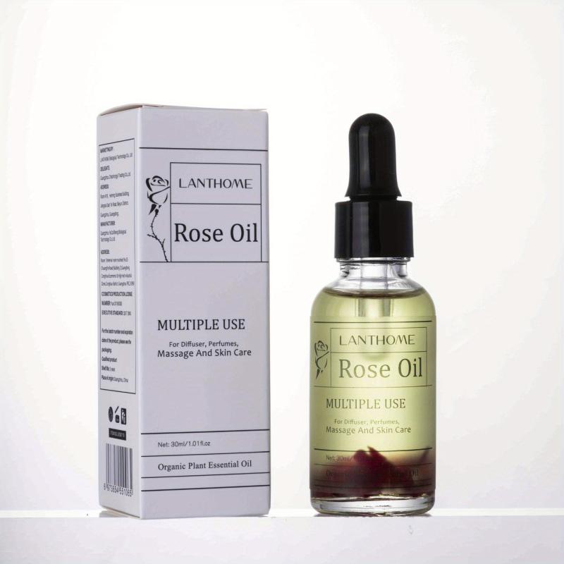 Moisturizing Rose Essential Oils Unisex Face with Plant Herbal Specimens