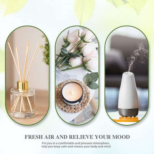 9pc 10ml Essential Oil Set for Diffusers Humidifier Aromatherapy Massage Bath