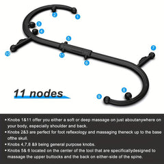 Handheld Trigger Point Massager - Relieve Muscle Knots