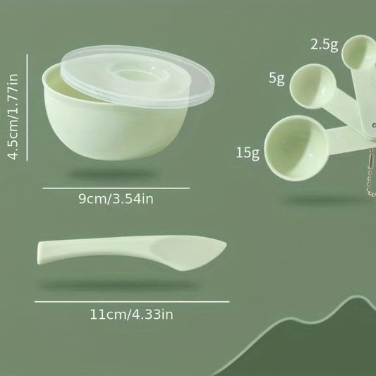DIY Face Mask Mixing Bowl Set with Spatula and Gauges