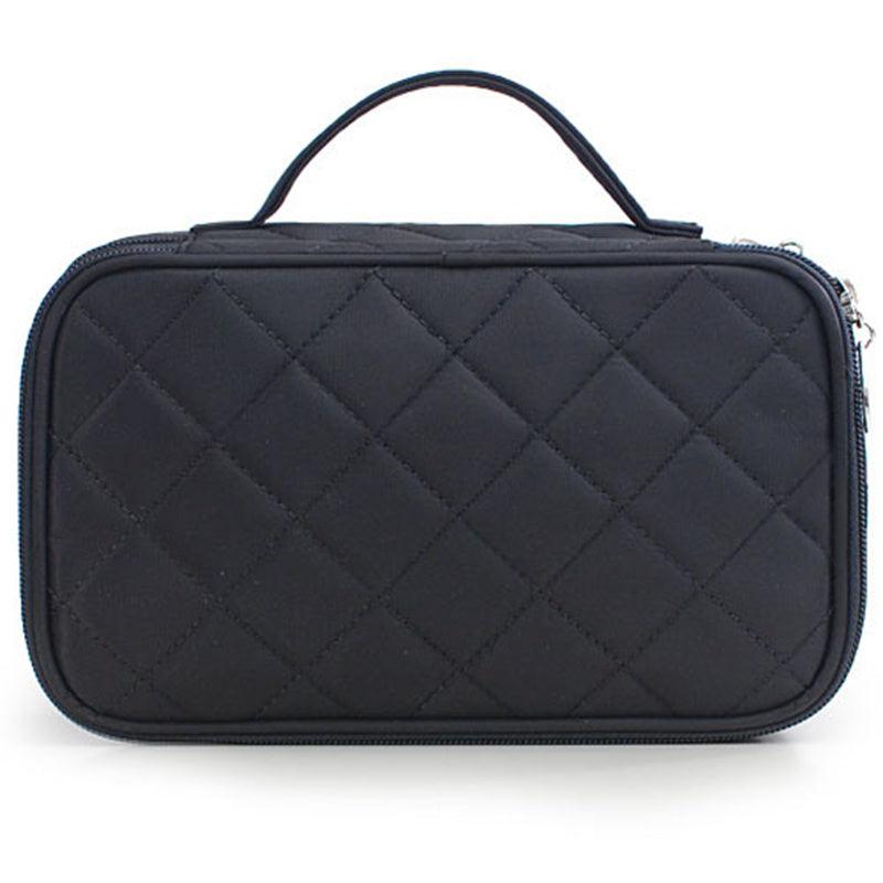 Double Layer Cosmetic Bags Makeup Bag Women Travel Organizer