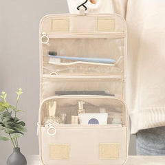 Water Resistant Hanging Toiletry Bag For Women