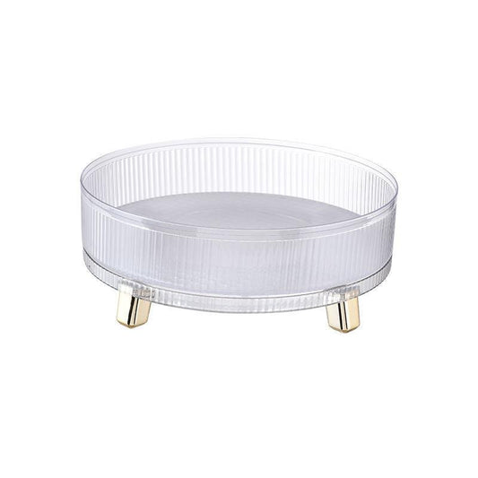 360 Rotating Cosmetic Storage Box Makeup Organizer Large Capacity Display Case