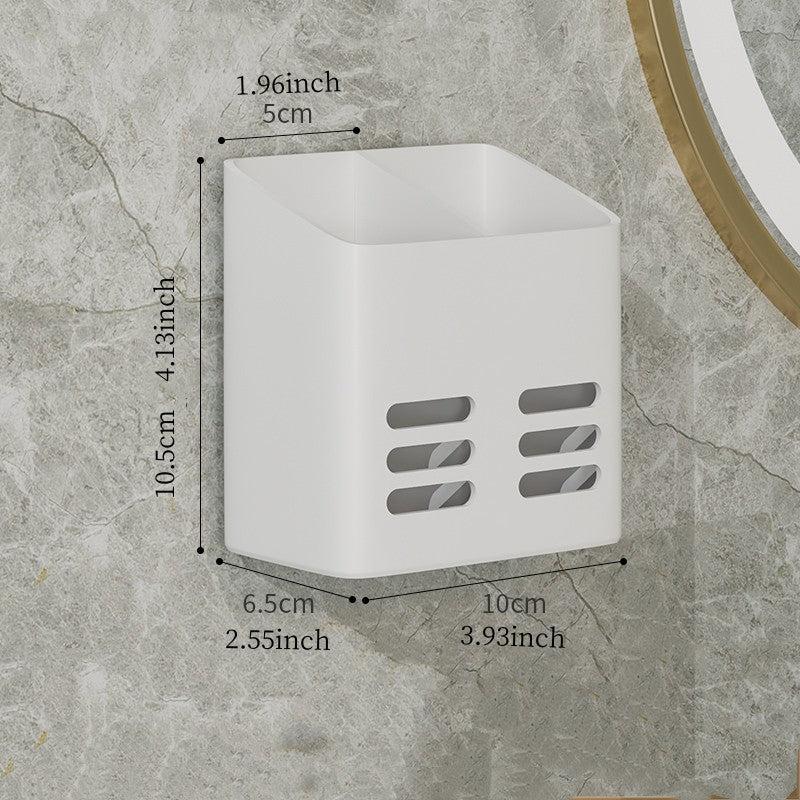 Wall Mounted Cosmetic Storage Rack Bathroom Organizer Stand