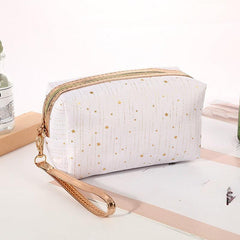 Travel Cosmetic Pouch Women Toiletry Organizer Bag