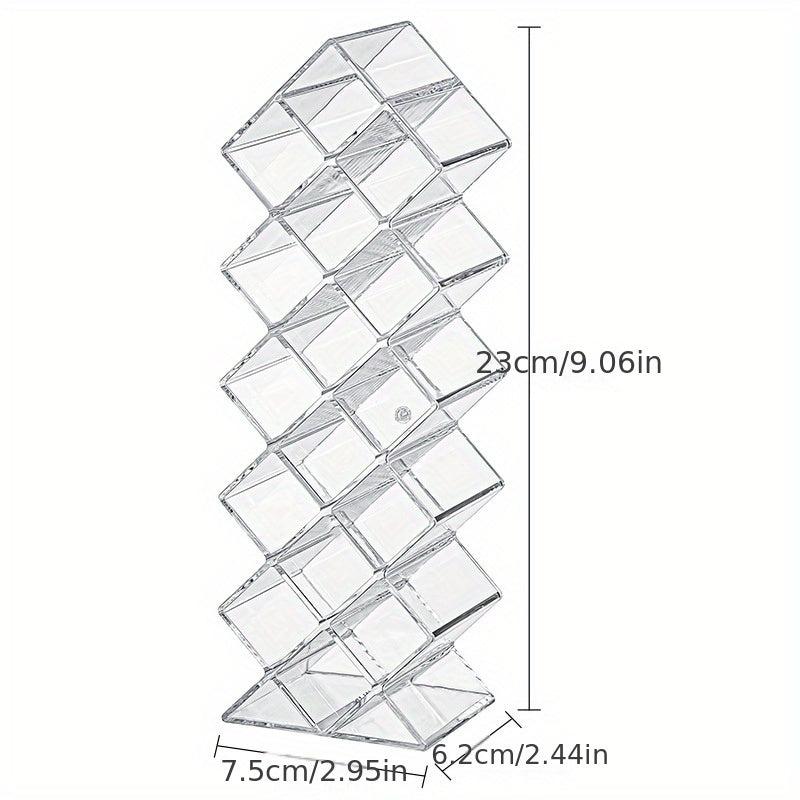 Fish Shape Lipstick Holder Organizer Clear 10 G