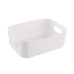 Plastic Storage Basket Minimalist Home Desktop Bathroom Supplies Box