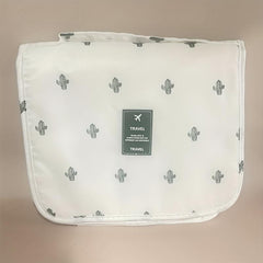 Waterproof Toiletry Organizer Bag with Hanging Hook