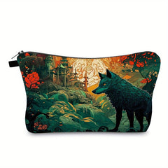 Cute Animal Print Makeup Bag Waterproof Cosmetic Case