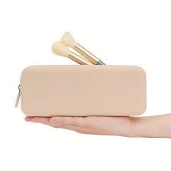 Travel Makeup Brush Holder Silicone Makeup Bag BPA-Free