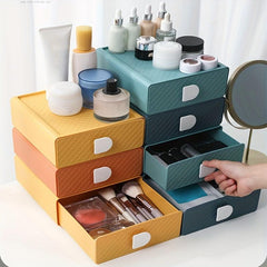 Makeup and Skin Care Organizer with Drawers - Countertop Cosmetic Storage