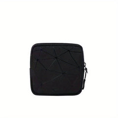 Geometric Pattern Menstrual Cup Pouch Waterproof Storage Bag Teen Women Multi