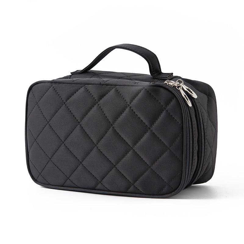 Waterproof Makeup Bag Double Layer Travel Organizer for Women