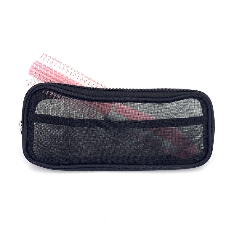 Makeup Brush Travel Case Organizer Toiletry Bag Mesh Pouch Wash Storage