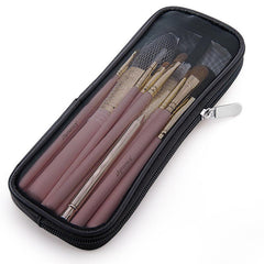 Makeup Brush Travel Case Organizer Toiletry Bag Mesh Pouch Wash Storage