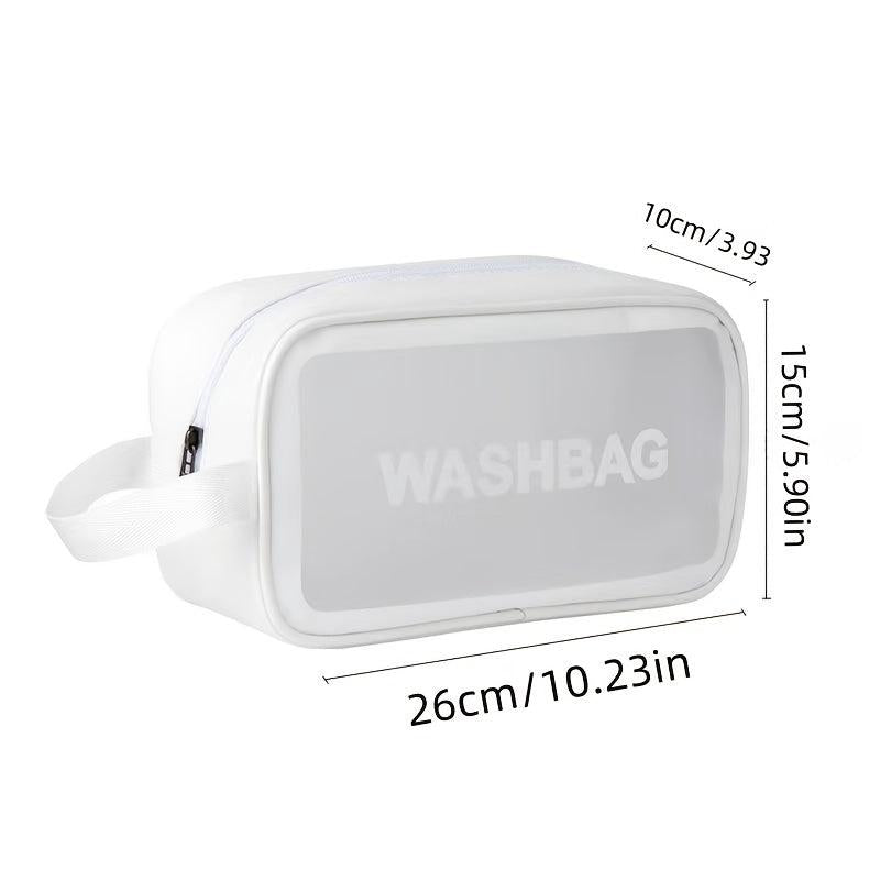 Waterproof Toiletry Bag with Handle Large Capacity Makeup Organizer