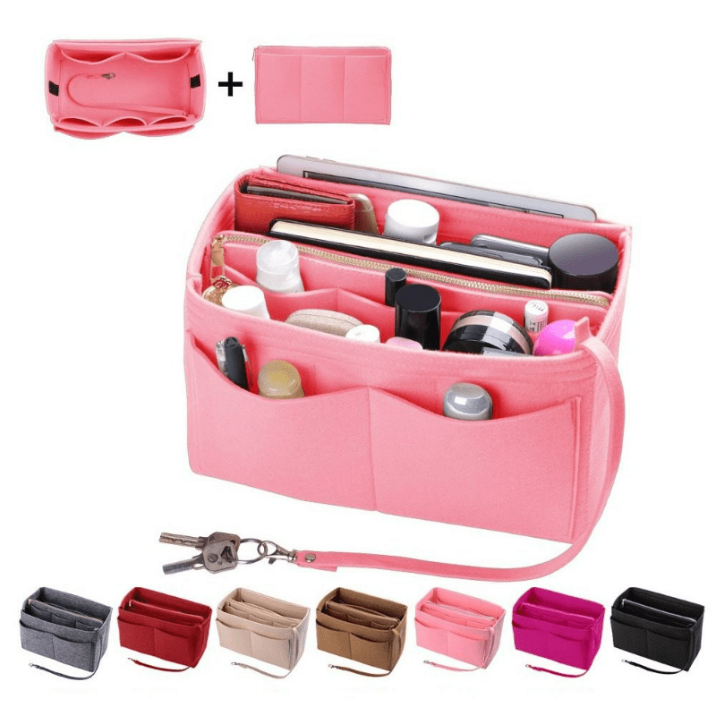 Felt Makeup Bag Handbag Inner Tank Bag Mommy Travel Cosmetics Storage